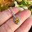 Thumbnail: Dainty  genuine citrine Sterling Silver Necklace,Ireland, Christmas gift, daily necklace, s925, wedding gifts,fast delivery