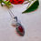 Thumbnail: Vintage Red Agate Sterling Silver Marcasite Necklace,Jewellery, gifts, Ireland, Xmas, SET