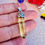 Thumbnail: Lemon Topaz Pointer Sterling Silver Necklace