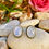 Thumbnail: moonstone Sterling Silver Stud Earrings,handmade daily earrings