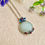Thumbnail: Burmese Jade Silver Necklace