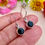Thumbnail: handmade Genuine Black Onyx  Sterling Silver Earrings, ireland, everyday earrings, gifts,fast delivery