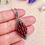 Thumbnail: Red Agate Marcasite Silver Necklace