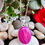 Thumbnail: Pink Botswana Agate Sterling Silver Necklace
