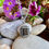 Thumbnail: Black Onyx Marcasite Halo Sterling Silver Necklace