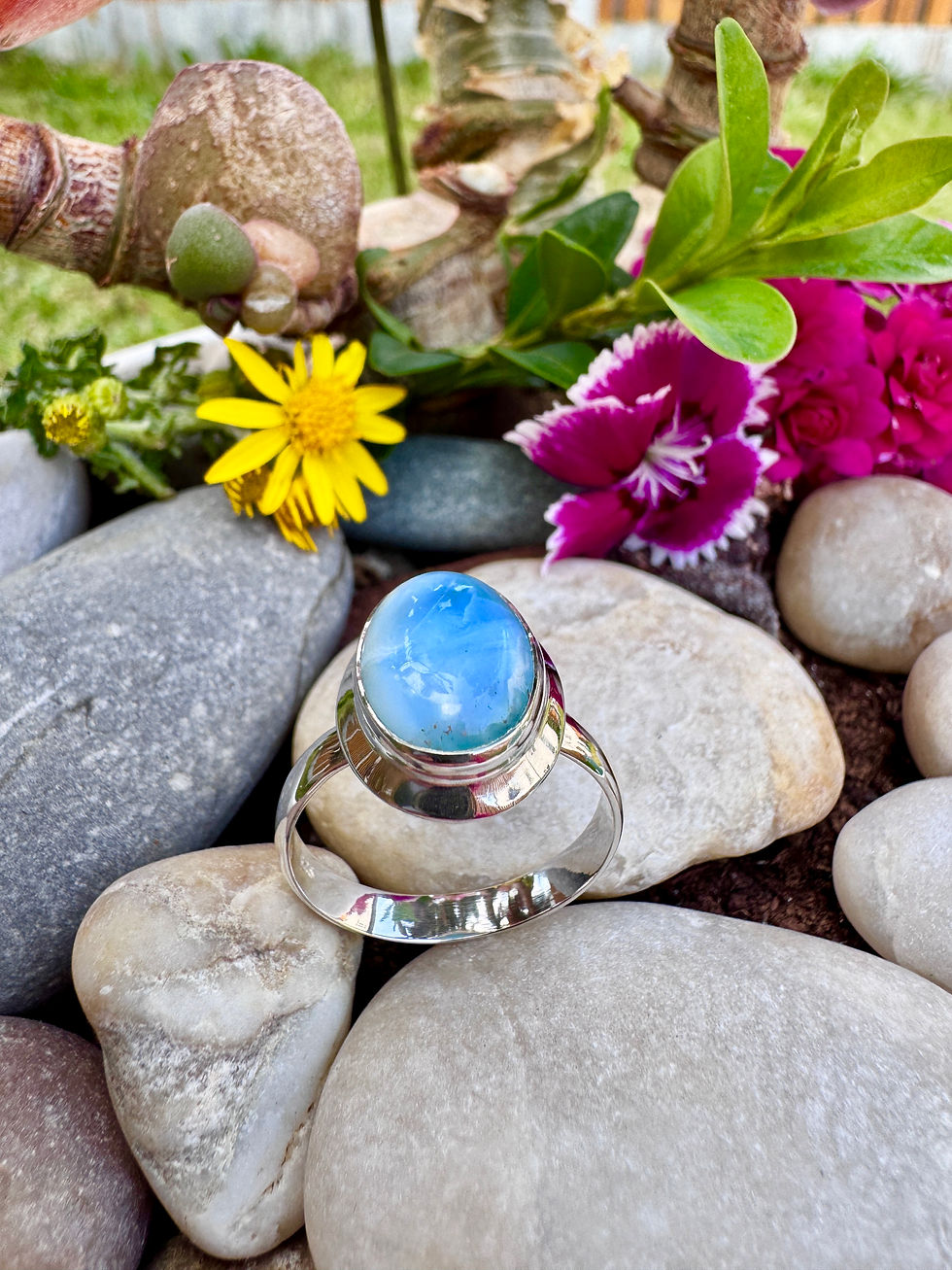Thumbnail: Dominican Larimar Silver Ring