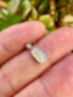 Genuine Ethiopian Opal Sterling Silver Necklace,Ireland, Gifts, fast delivery
