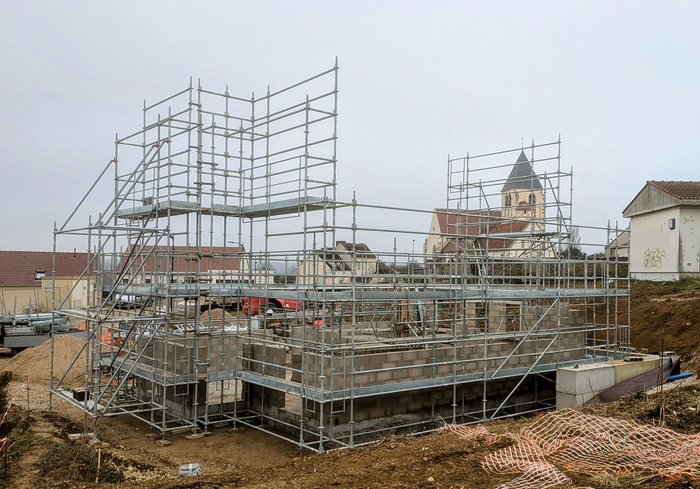 échafaudage entreprise bâtiment Auxerre