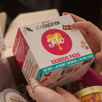 Here We Flo bamboo pads