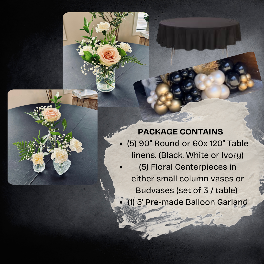 Party Package - Floral Package