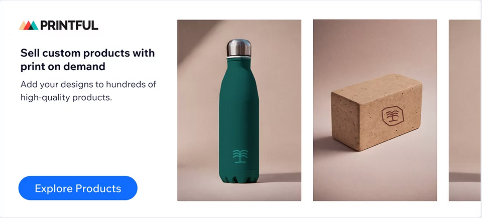 Printful Product Widget Flow