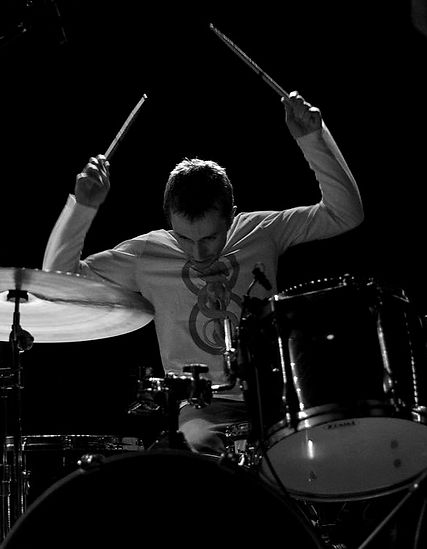 Drummer of Ringlets band at Going Global