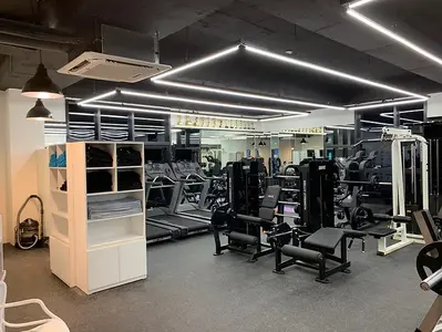 체육관 내부