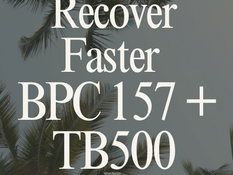 Elevating Recovery and Performance: The Power of BPC-157/TB-500 Blend