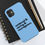 Thumbnail: Comfort Cases - Supportive Phone Cases - Centered & Courageous, Blue & Black