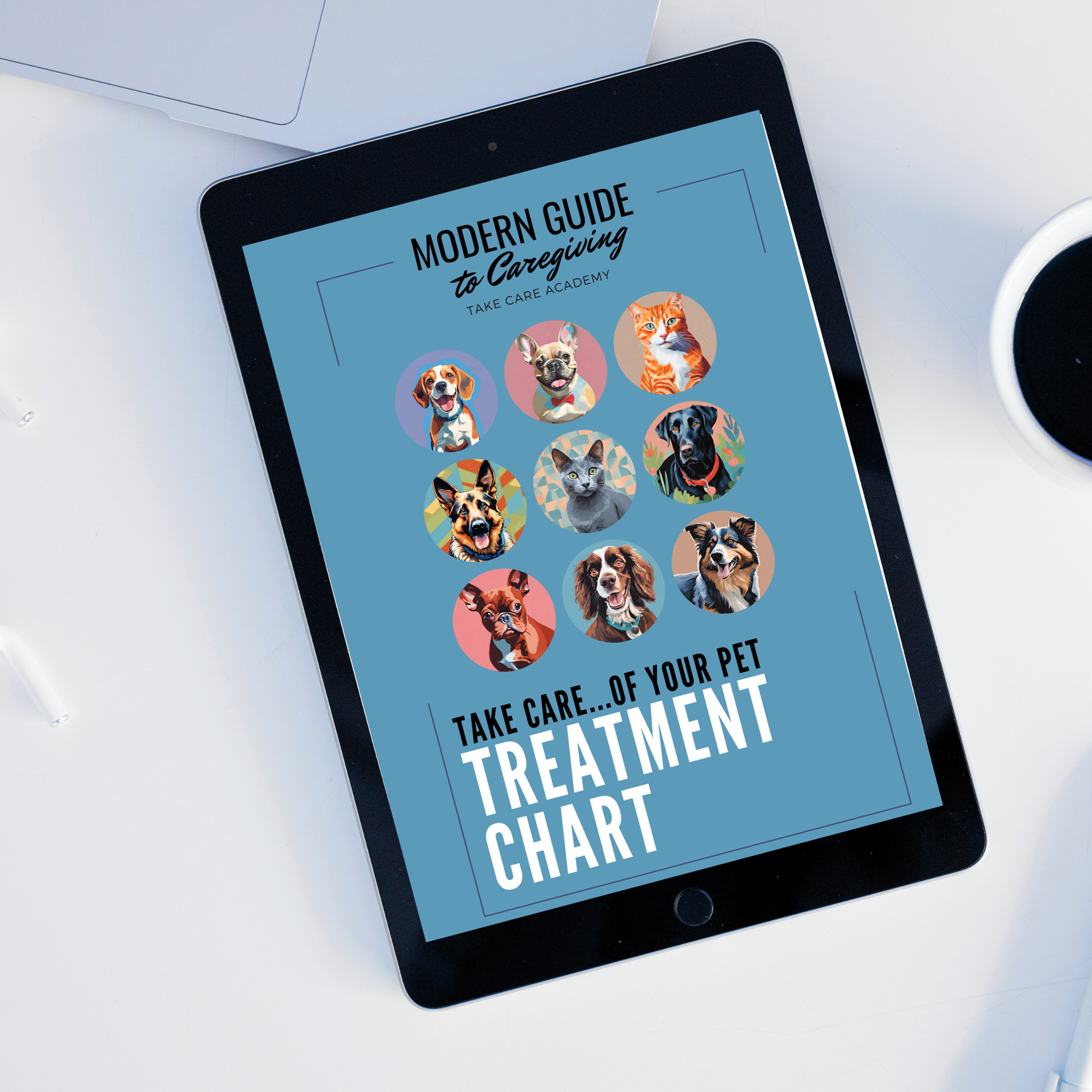 Care Companion Pet Treatment Tracker - Downloadable