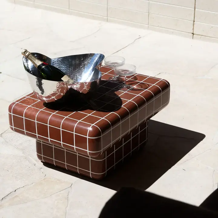 Thumbnail: TOM DIXON Cloud Bowl Ice Bucket, Aluminium  