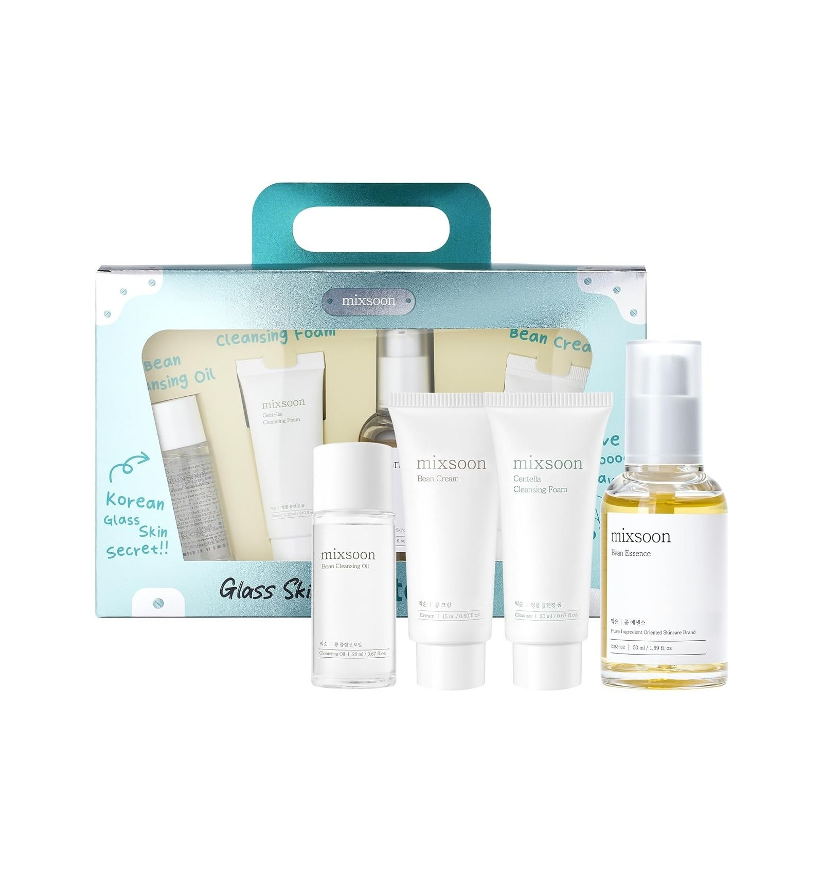 MIXSOON -Glass Skin Suitcase [4 pcs]