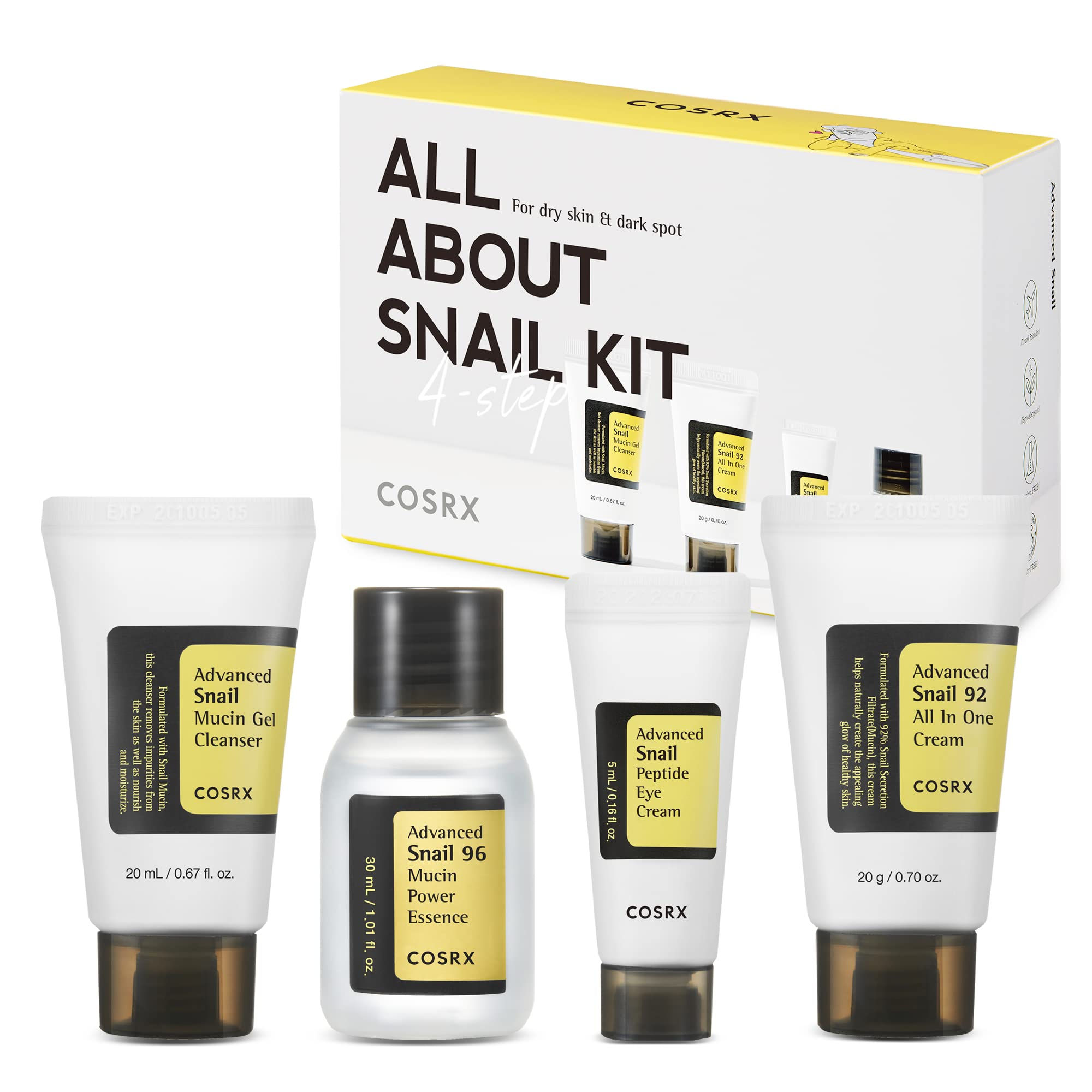 COSRX - All About Snail Trial Kit [4 pcs]