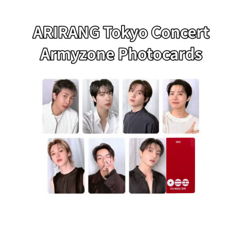 BTS - ARIRANG Tokyo Concert ARMYZONE Gift (7 Photocards) | Areum BTS - ARIRANG Tokyo Concert ARMYZONE Gift (7 Photocards) | Areum