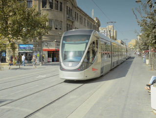 The Famous Jaffa Street of Jerusalem