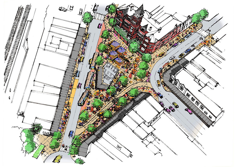 Mentone Piazza Concept