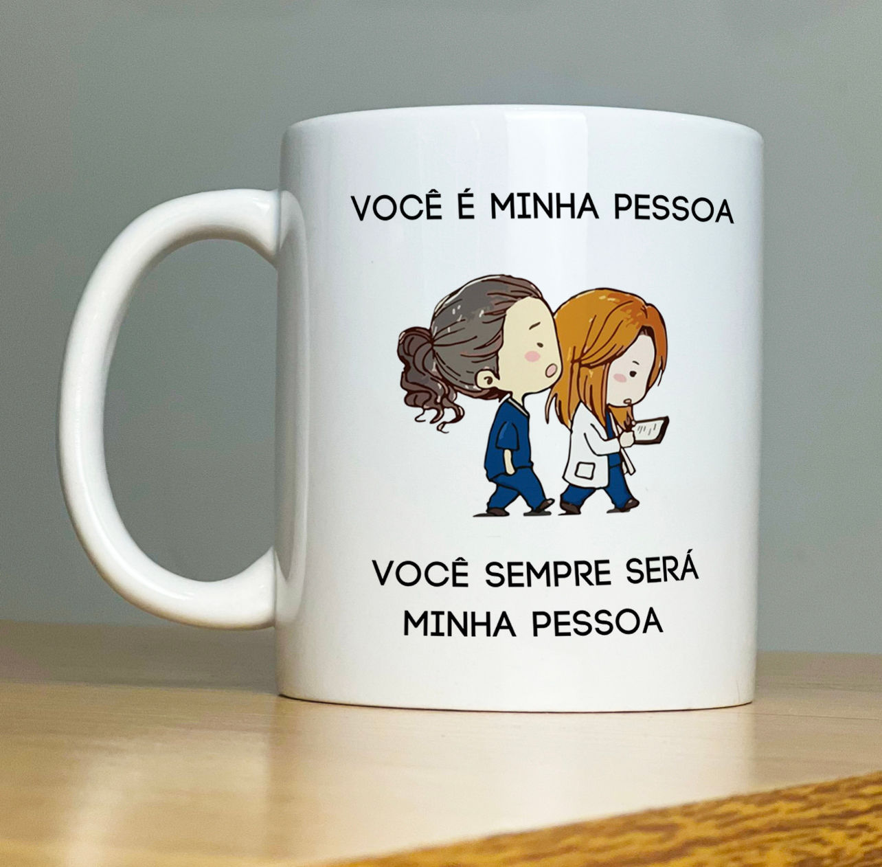 Canecas Personalizadas - Você é minha pessoa - Grey's Anatomy