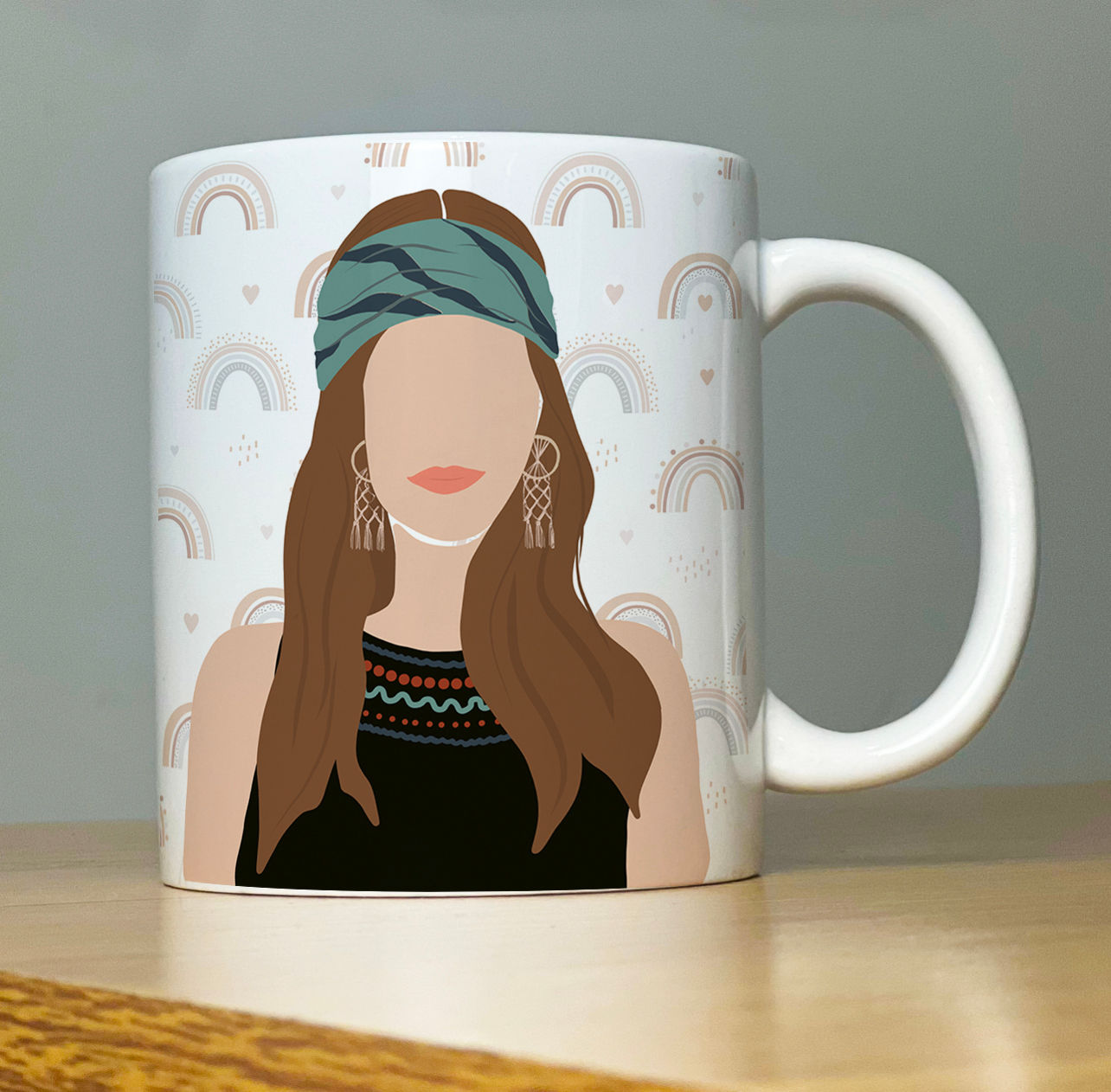 Canecas Personalizadas - Boho Mulher