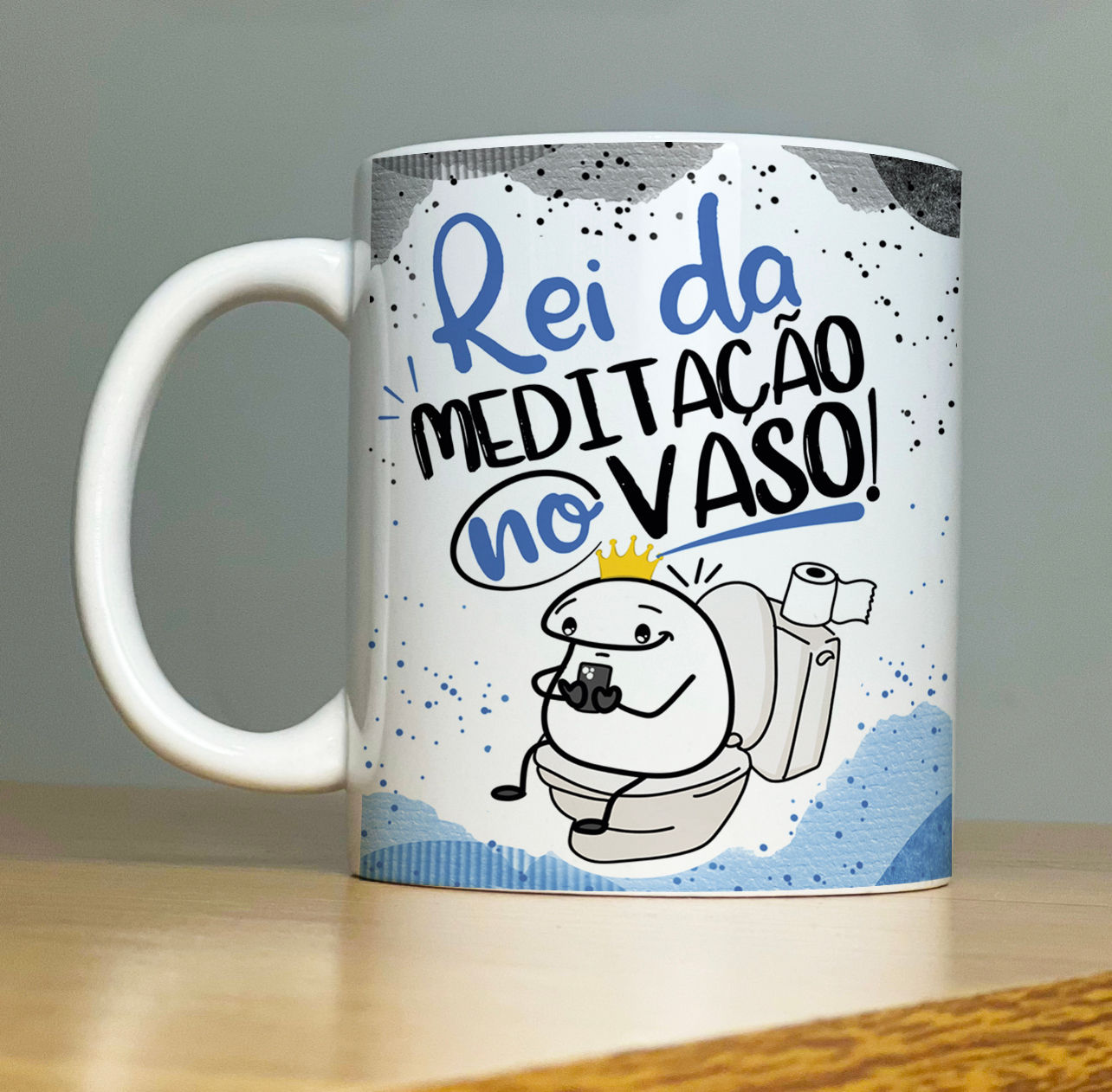 Canecas Personalizadas - Dia dos Pais - Rei da Meditação