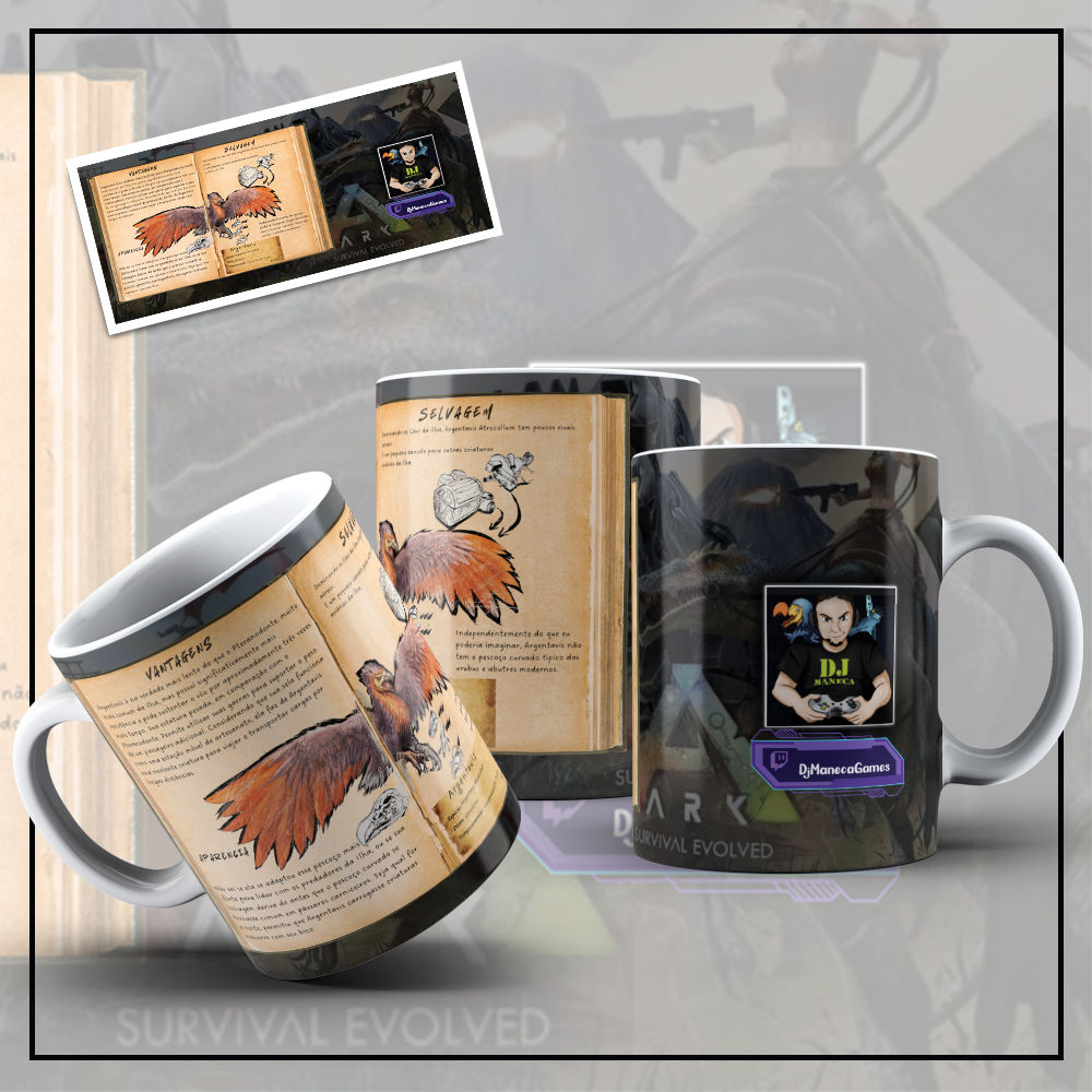 Caneca Personalizada - Argentavis