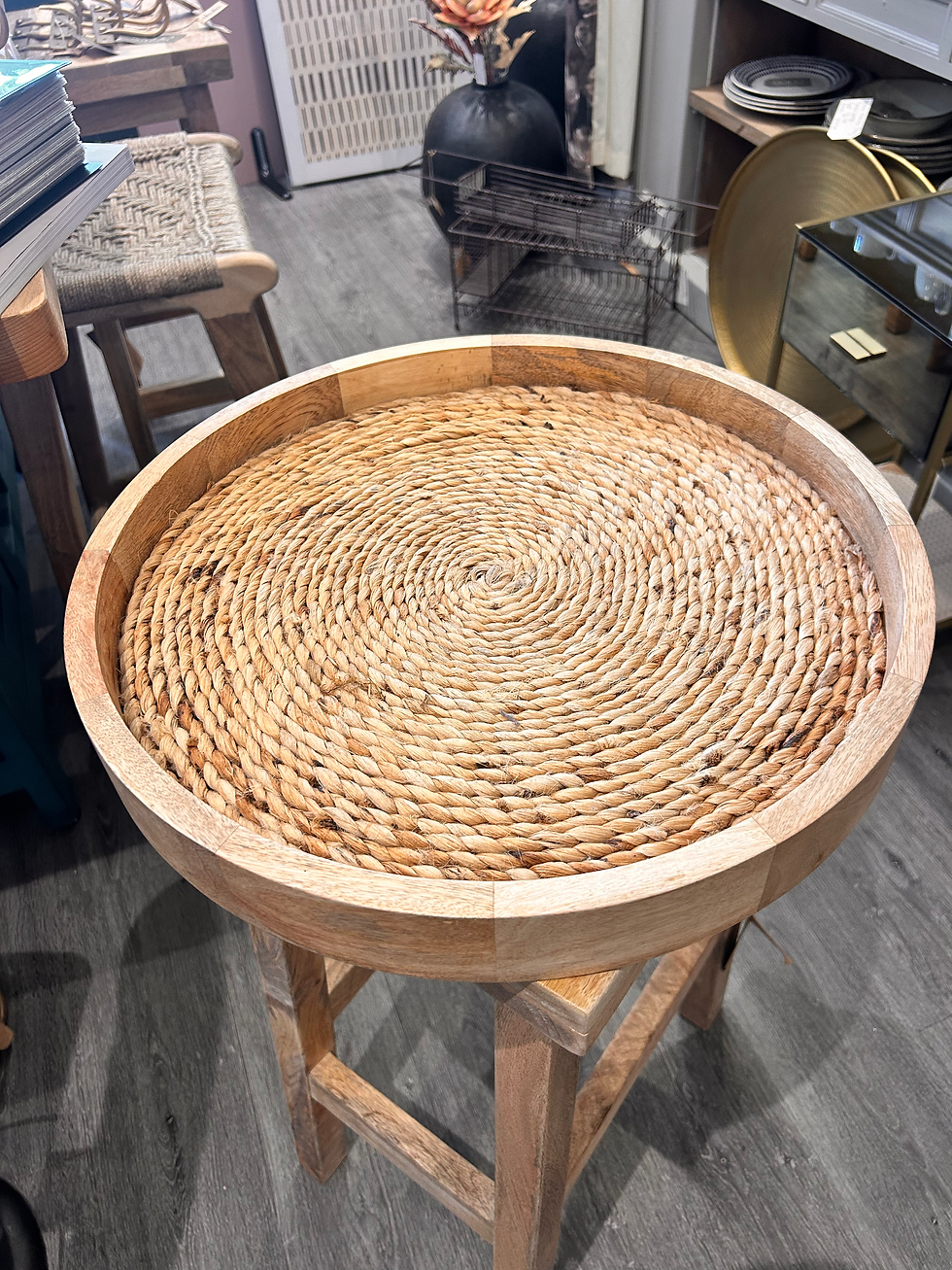 Nkuku Akila Mango Wood Tray -Natural