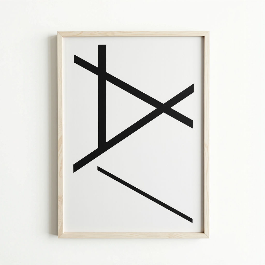 Abstract Geometric Print