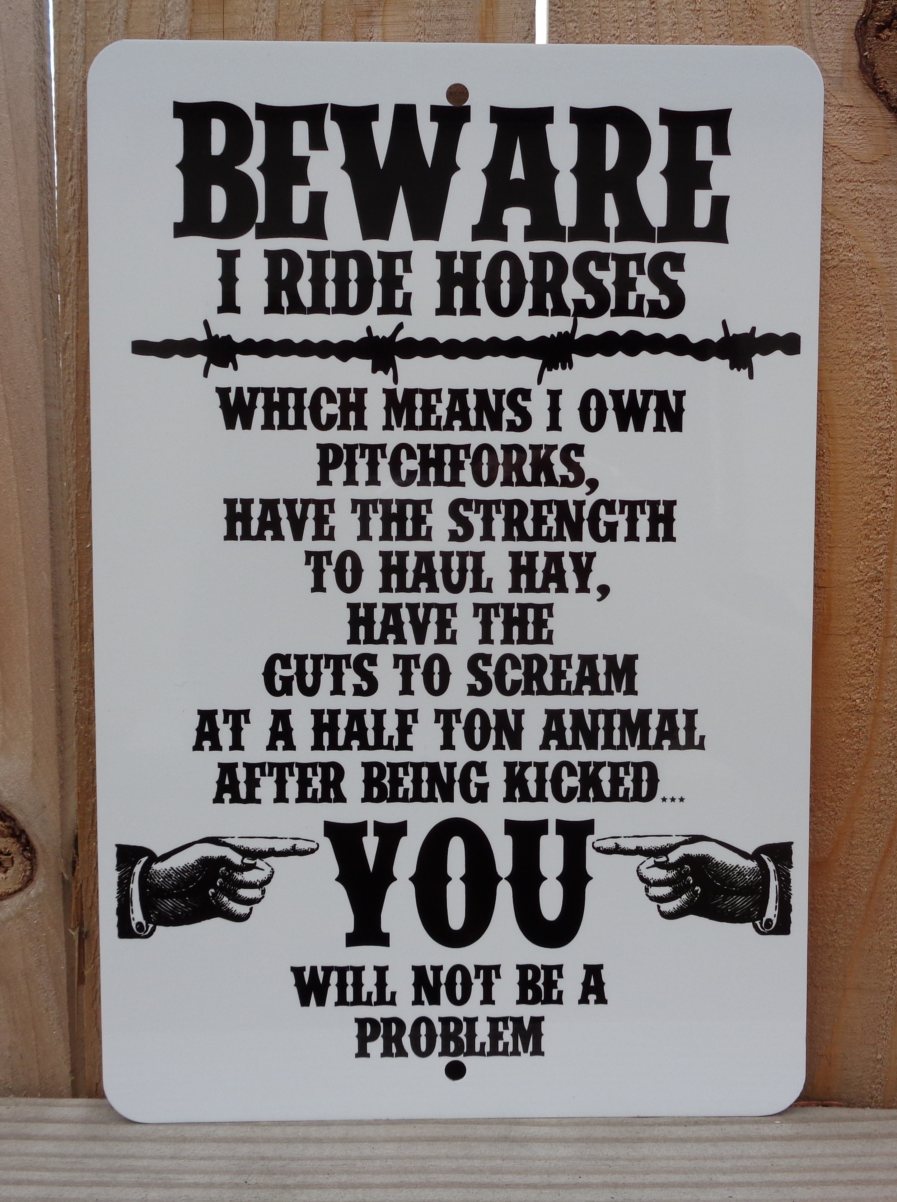 Sign - Not a Problem