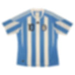 2010-11 - Argentina - Home Shirt - Messi 10 - XL - P47066 - Jersey - Camiseta