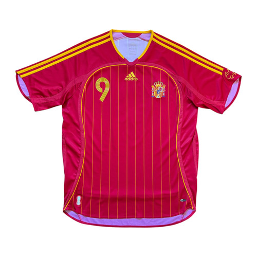 2006-08 - Spain - Home Shirt - Fernando Torres 9 - L | Aura