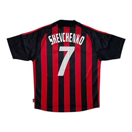 AC Milan Shevchenko 7 ユニフォーム M AC Milan公式 Shevchenko 7