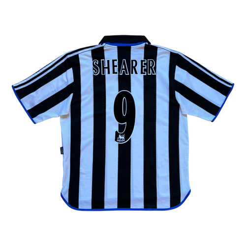 1999-00 – Newcastle United – Home Shirt – Shearer 9 - XL | Aura