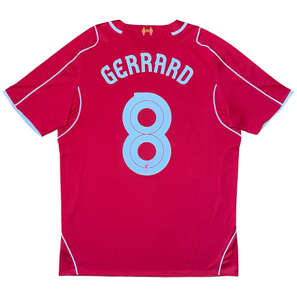 2014-15 – Liverpool – Home Shirt – Gerrard 8 – L - Jersey - WSTM400