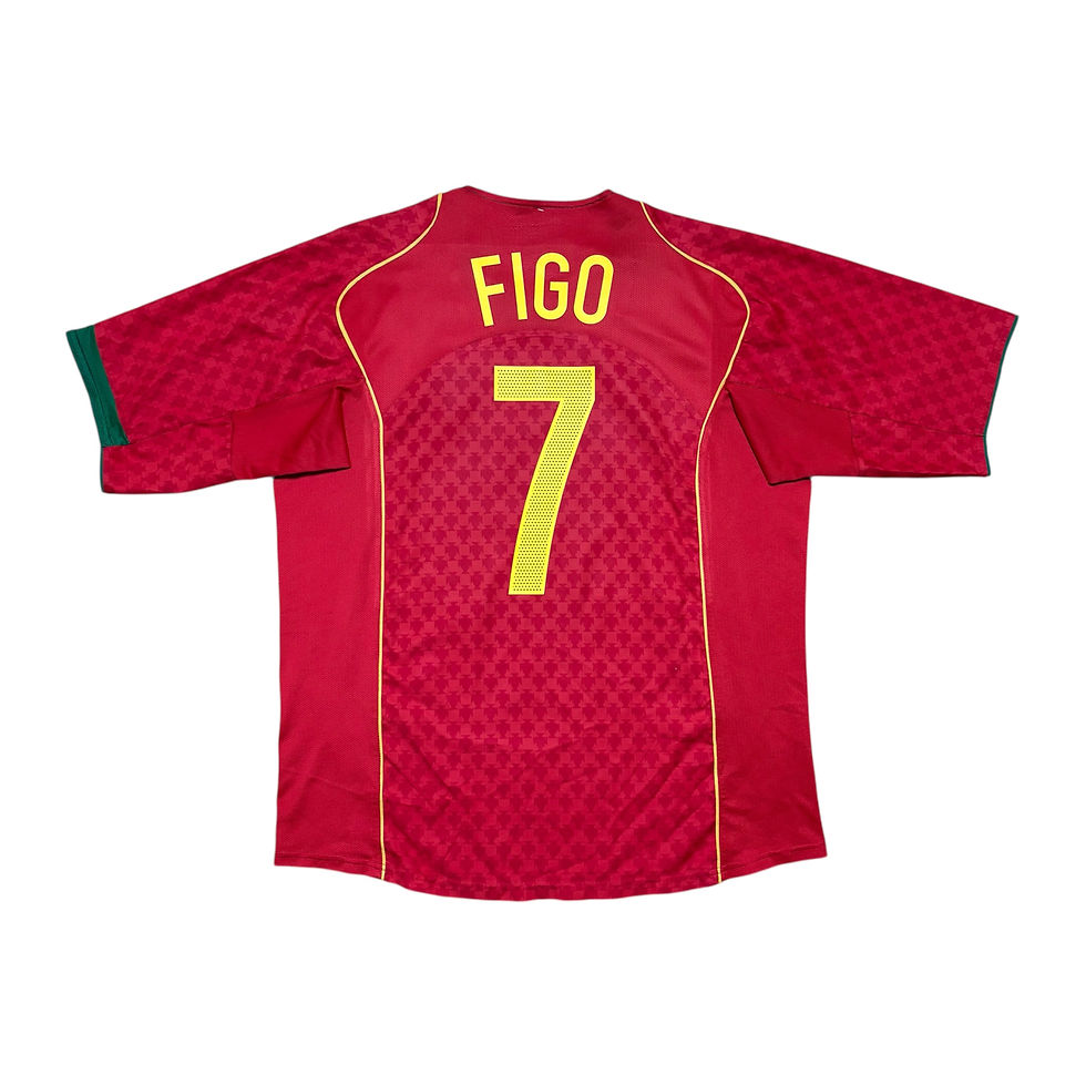 2004-06 - Portugal - Home Shirt - Figo 7 - L