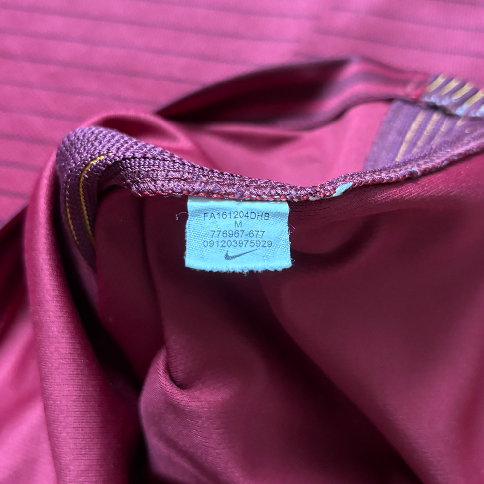 Thumbnail: 2016-17 – AS Roma – Home Shirt - M - 776967-677 - maglia gara - jersey