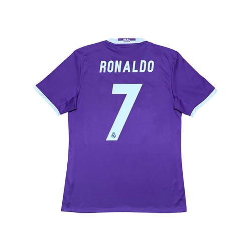 2016-17 - Real Madrid - Away Shirt - Ronaldo 7- M | Aura Football