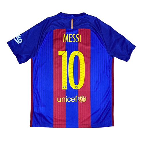 Football Barcellona Maglia 2017 Maglia Home Barcellona Nike Messi