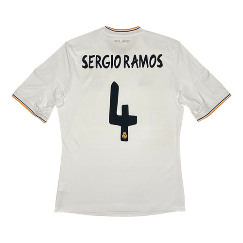 2014-15 RealMadrid Sergio Ramos ユニフォーム Real Madrid Home Shirt 2014/15 BNWT Sergio Ramos #4 (L