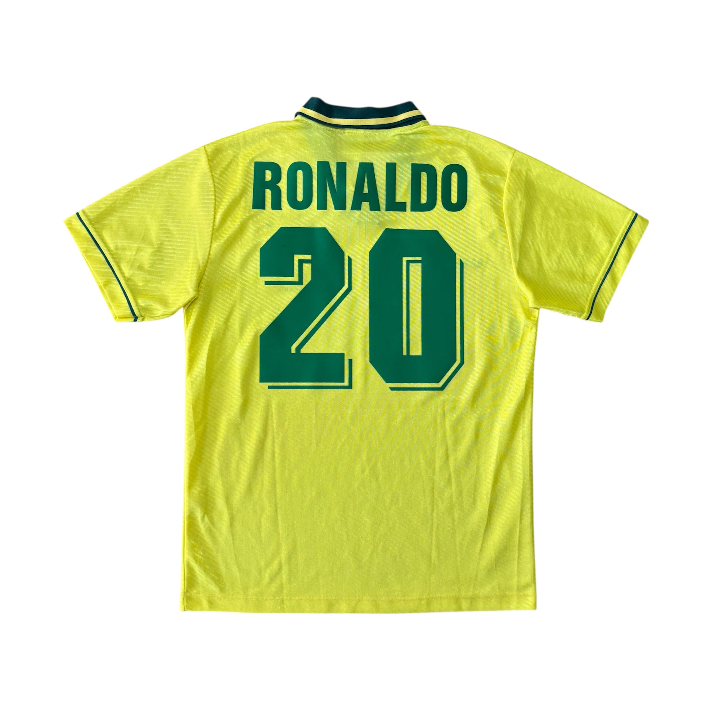 1994-95 – Brazil – Home Shirt – Ronaldo 20 - L