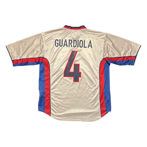 1998-01 – Barcelona – Away Shirt - Guardiola 4 - XL | Aura