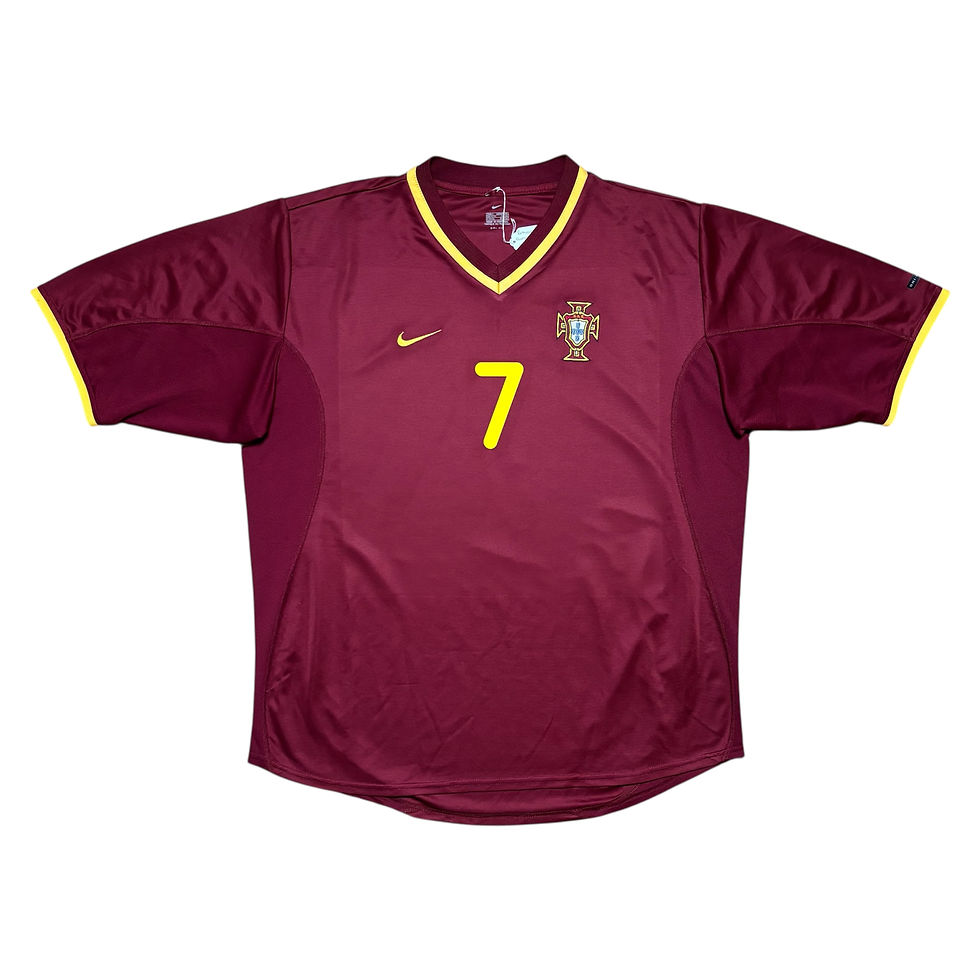 2000-02 - Portugal - Home Shirt - Figo 7 - L jersey camisola kit