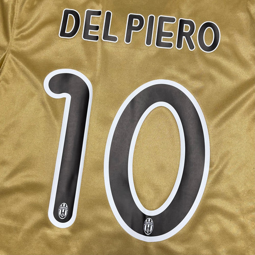 2008-09 – Juventus – Away Shirt – Del Piero 10 - L | Aura Football