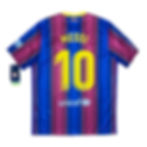 2020-21 - Barcelona - Home Shirt - Messi 10 - L