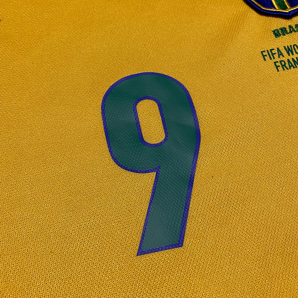 Thumbnail: 1998-99 – Brazil Brasil – Home Shirt – Ronaldo 9 - L - jersey - camisa - 0120-500-719