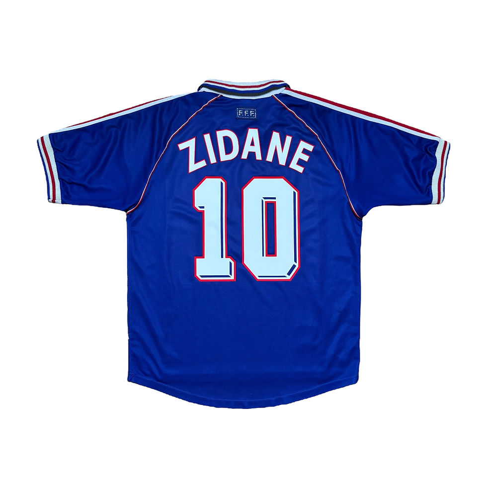 1998-00 - France - Home Shirt - Zidane 10 - L